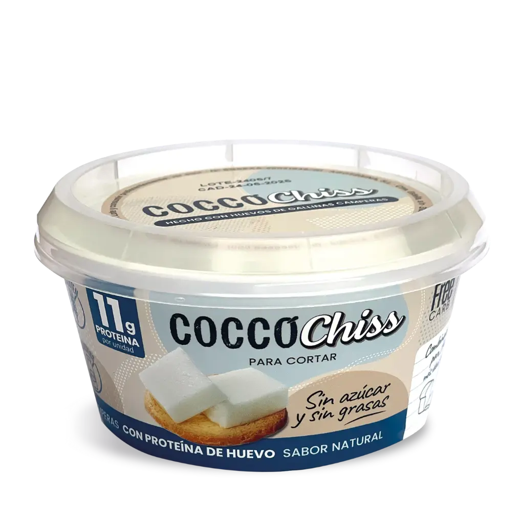 Coccó Chiss – “Queso fresco” proteico sin leche
