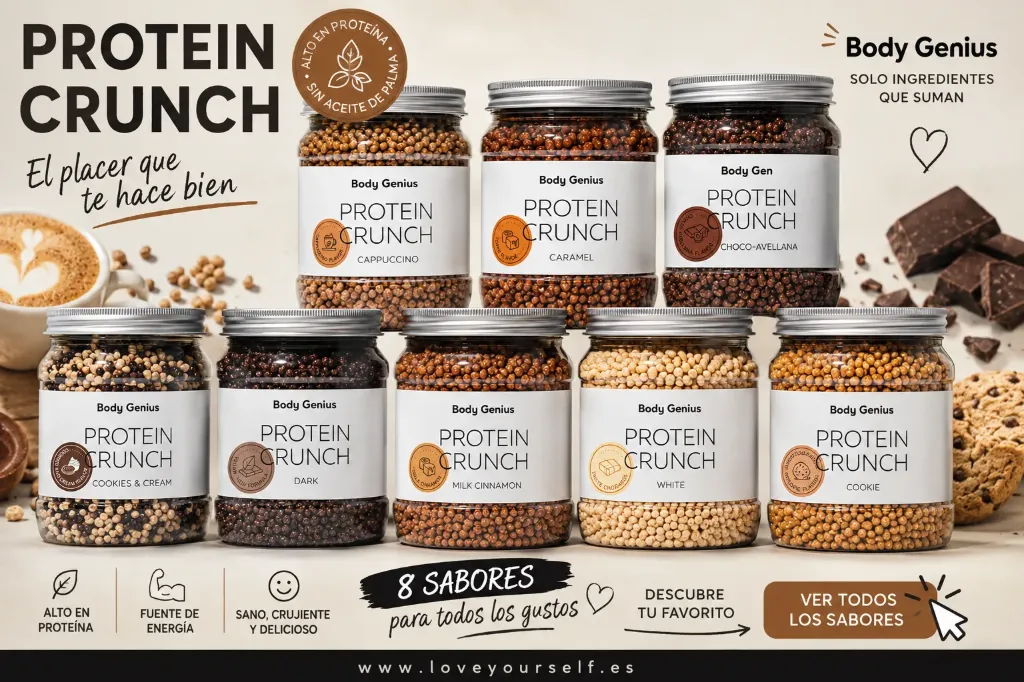 Body Genius Crunch de Proteina (Elige tu sabor...)
