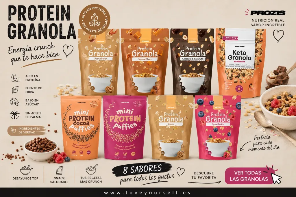 Prozis Granola Proteina (Elige tu sabor...)
